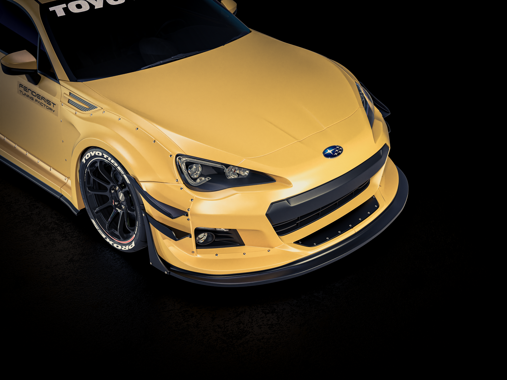 Full FENDERIST SPEC R kit / WIDE BODY KIT SUBARU BRZ 2011-2017