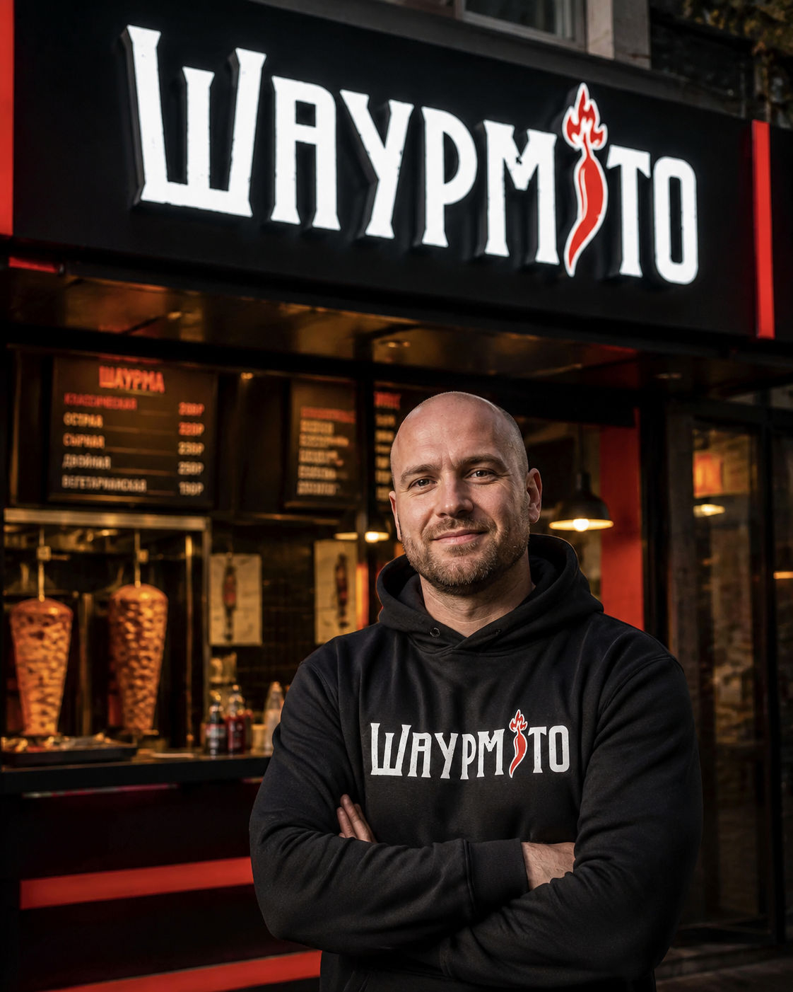 Андрей — основатель сети «Шаурмито»