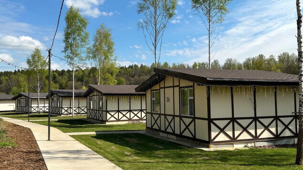Летнее поле на закате