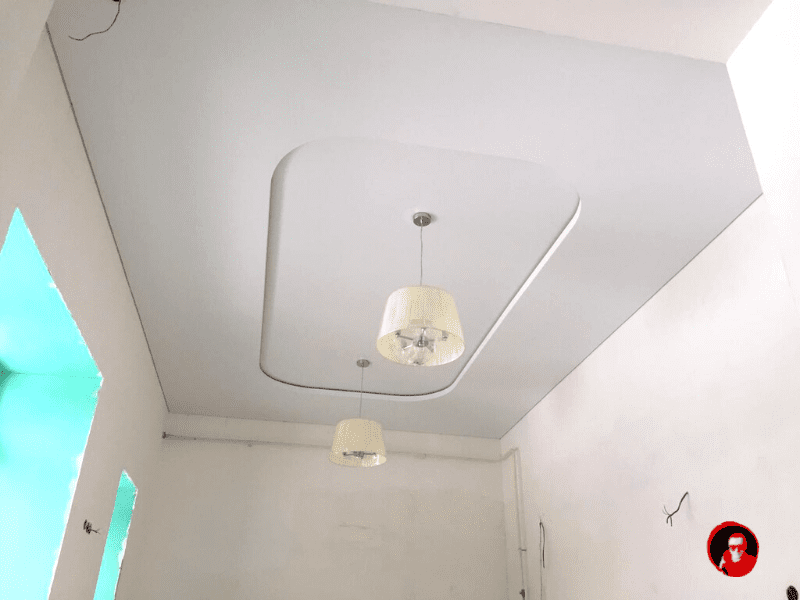 Двухуровневый потолок из пленки MSD Classic.