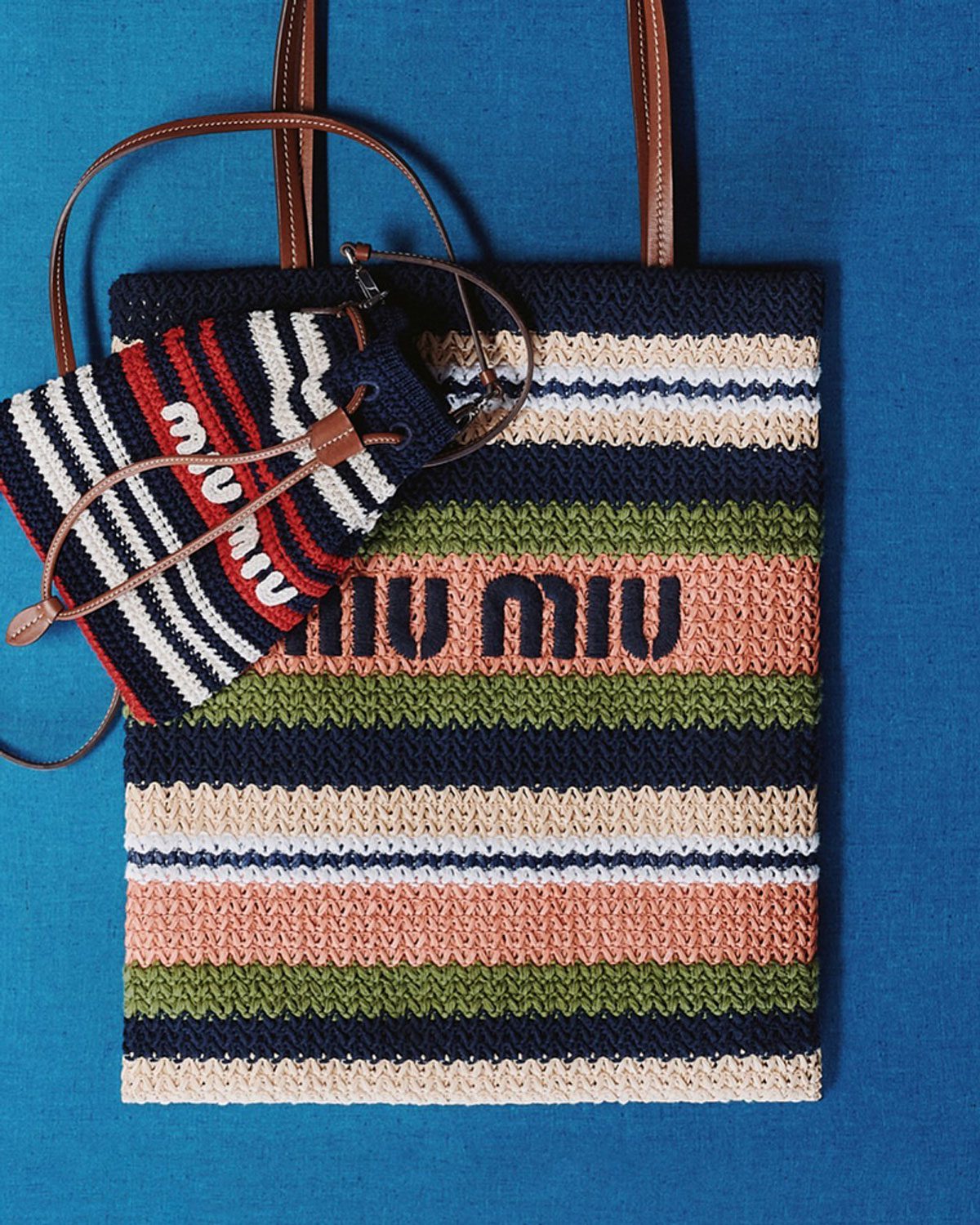 Miu Miu Summer Crochet Tote