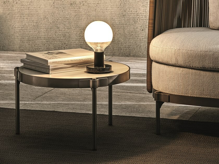 Minotti benson журнальный столик