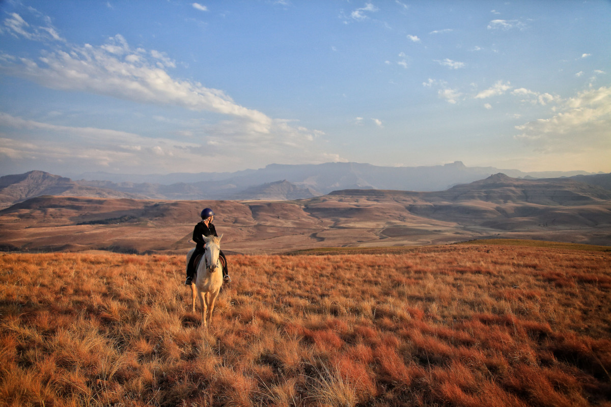Конная прогулка в Дракенсберге
