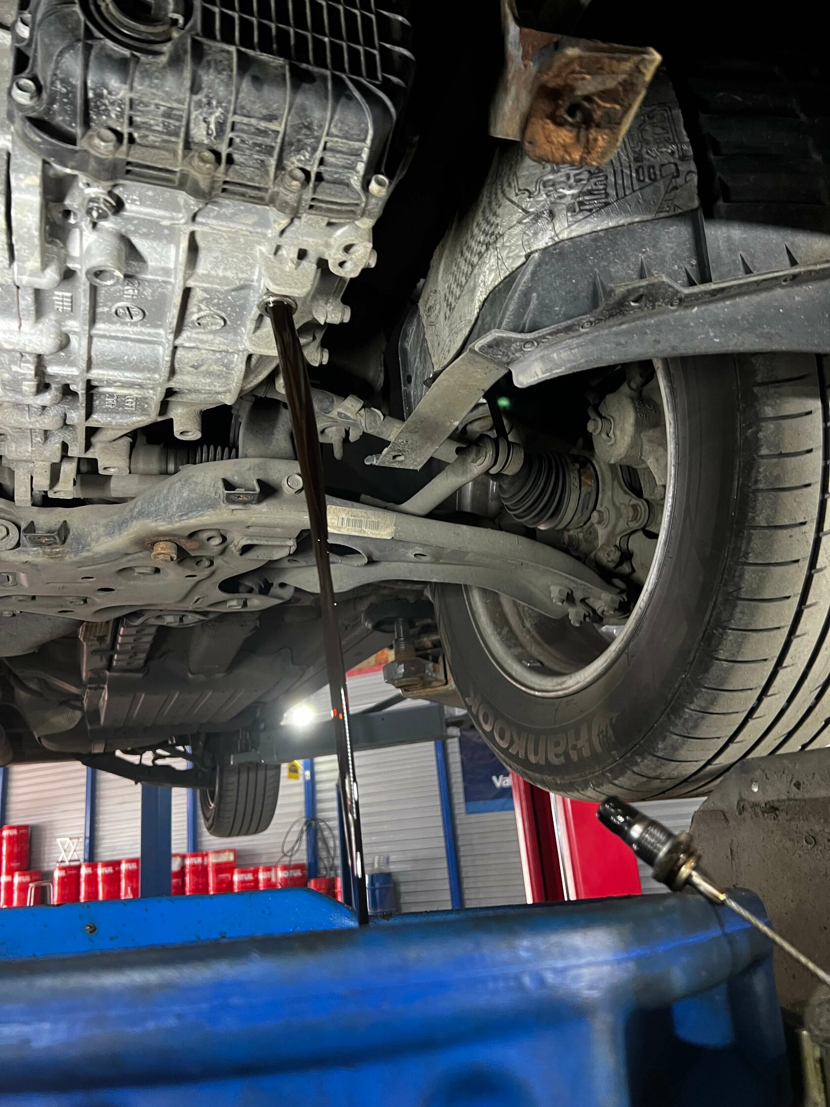 Слив масла из АКПП