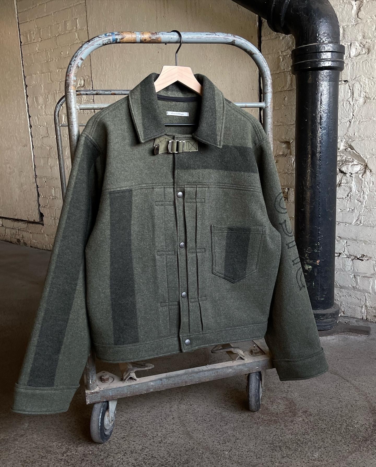 OVER SLEEVE DRIZZLER JACKET stein シュタイン stein (シュタイン