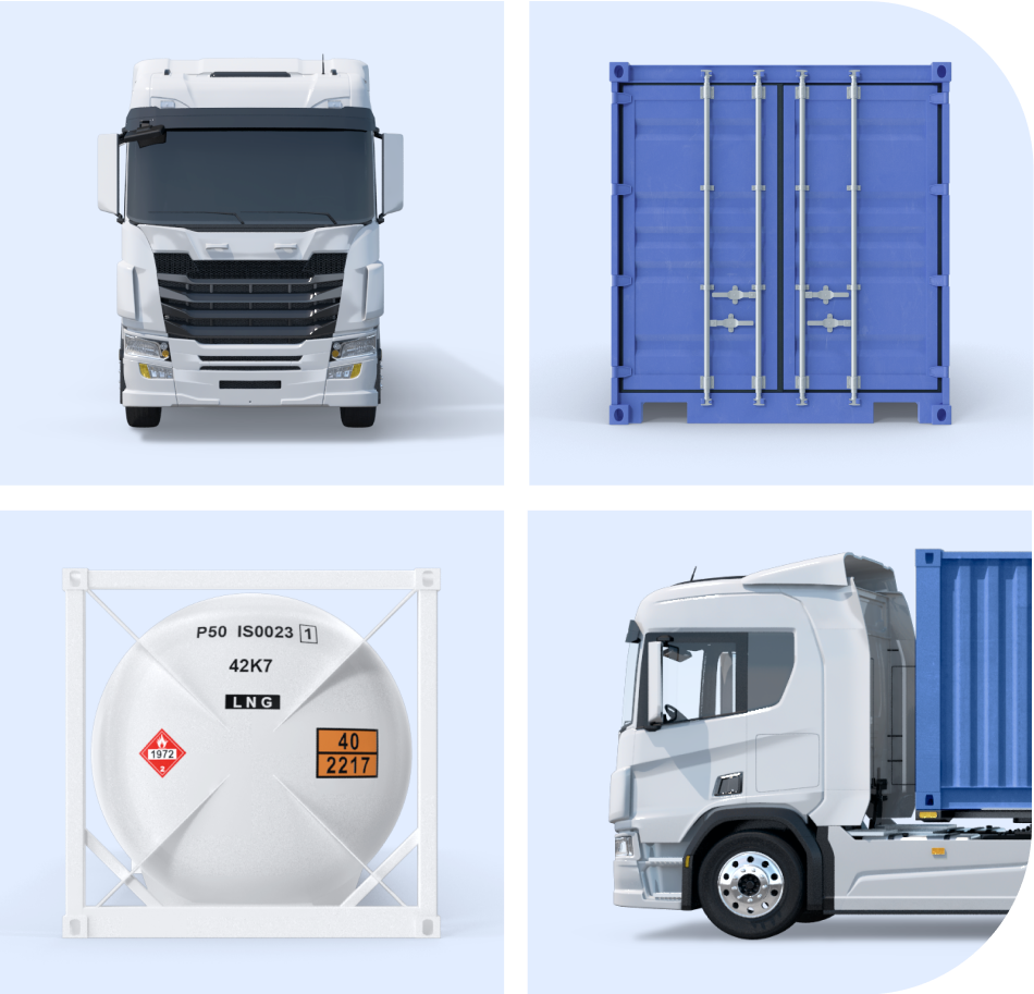 Автомобильные контейнерные перевозки фото