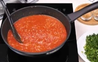 Приготовление харчо по-грузински из говядины с рисом: шаг 7