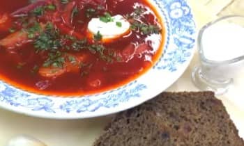 Приготовление борща из квашеной капусты: шаг 14