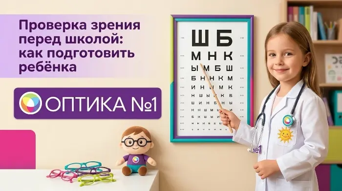 проверка зрения у детей