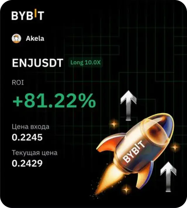 ENJUSDT +81%