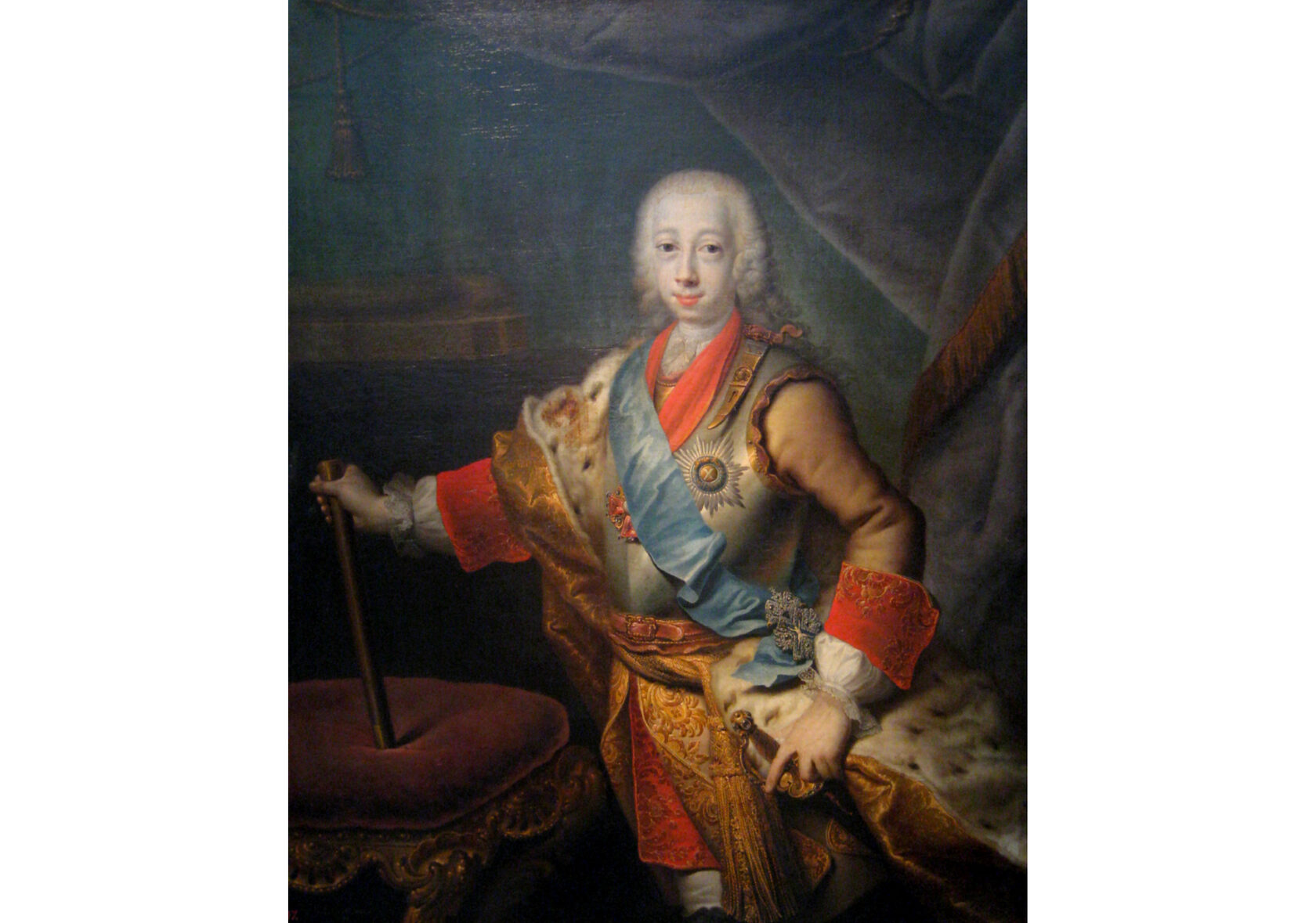 Портрет Великого князя Петра Федоровича. 1758