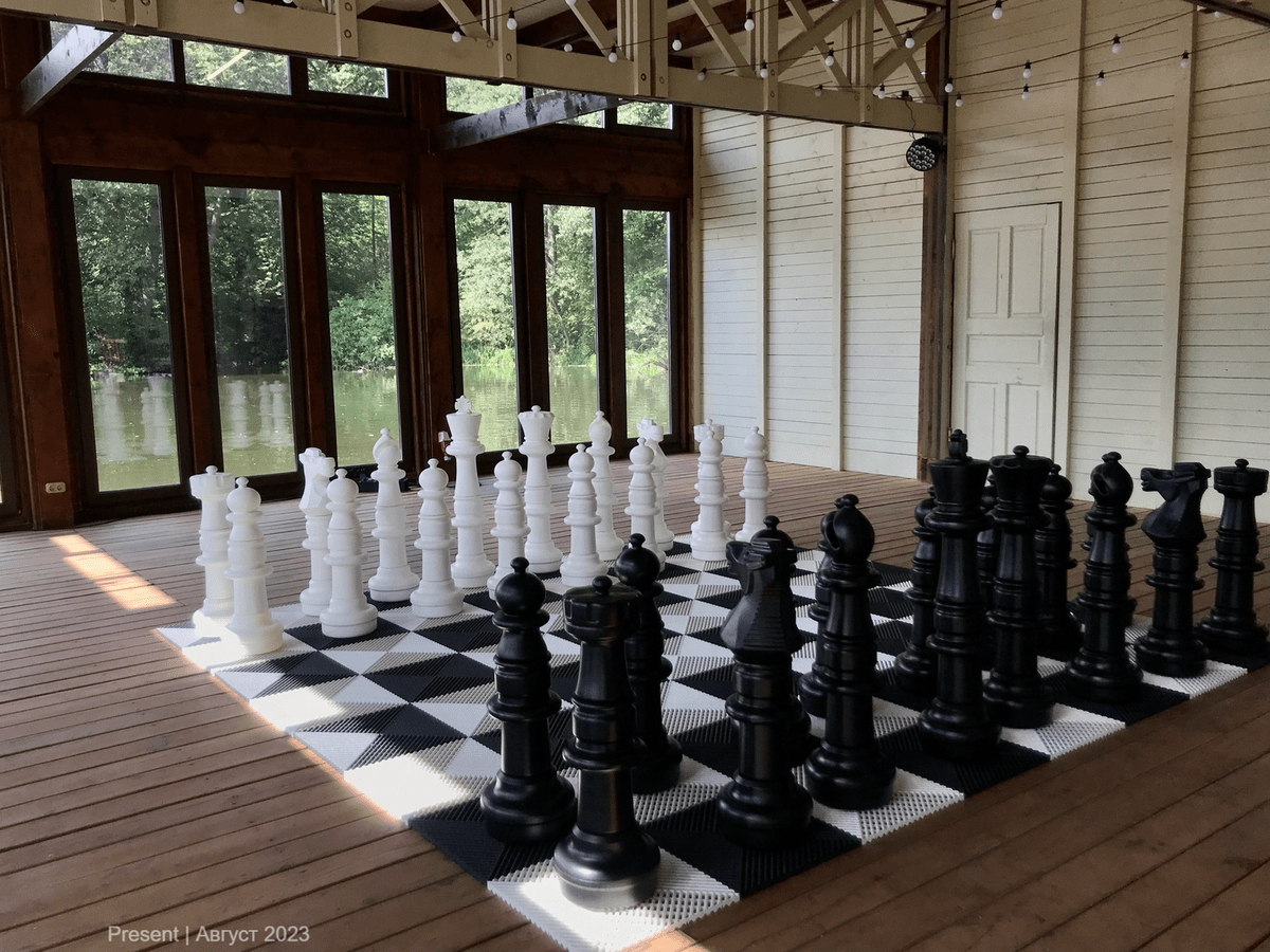 Прокат больших шахмат на мероприятие