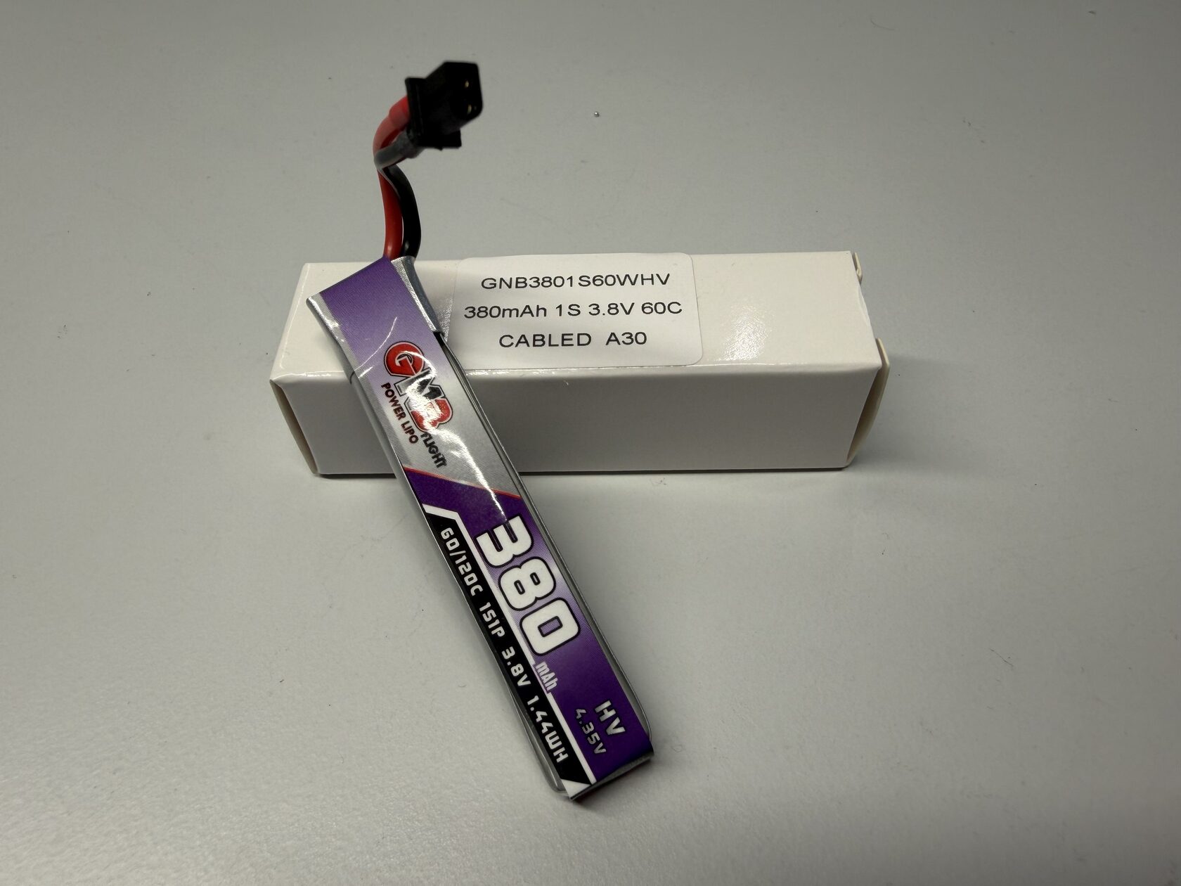Аккумулятор LiPo 380mAh