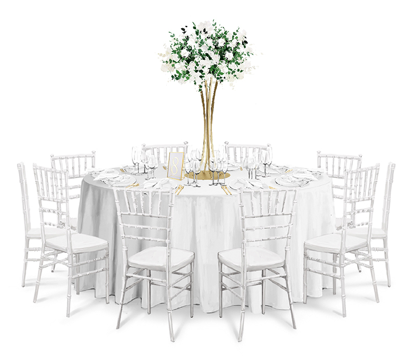 Свадебная сервировка Киев