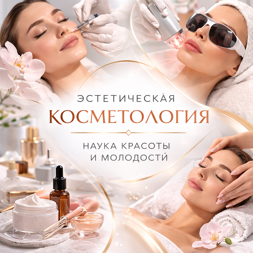 Эстетическая косметология: наука красоты и молодости
