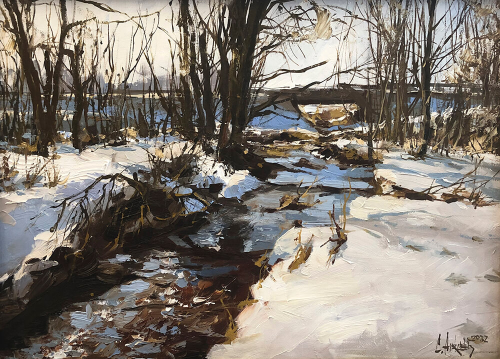 Spring. 2022. Oil on canvas. 40х50 cm