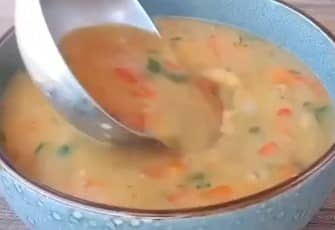 Приготовление овощного супа с чечевицей: шаг 7