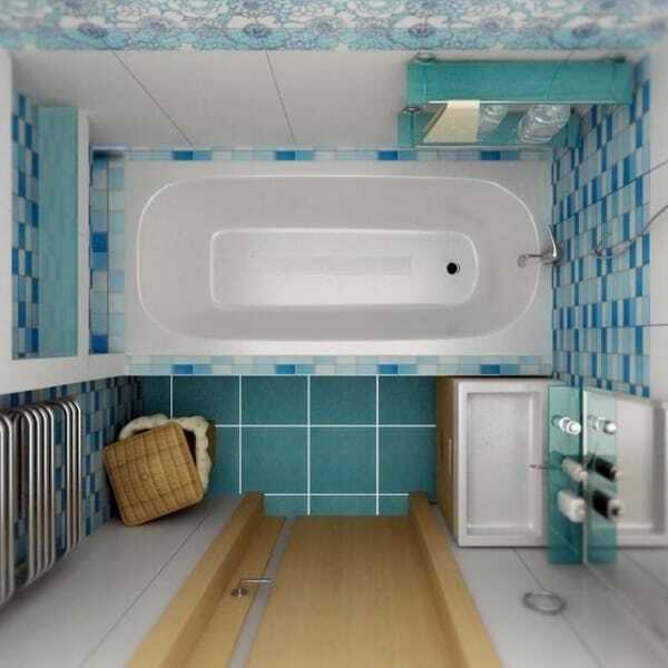Интерьер ванной комнаты: 23268 фото и идей оформления