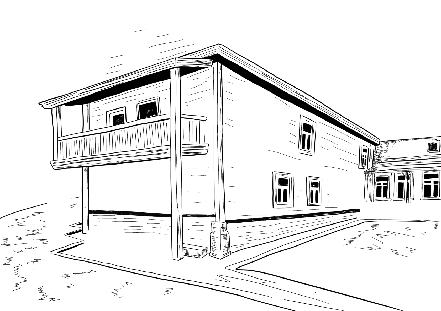 Дом Лизы Калитиной