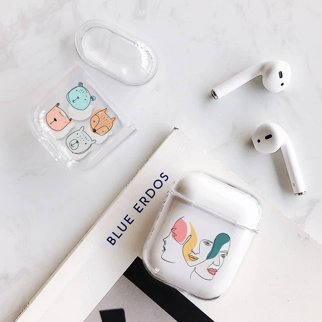 Печать на чехле AirPods