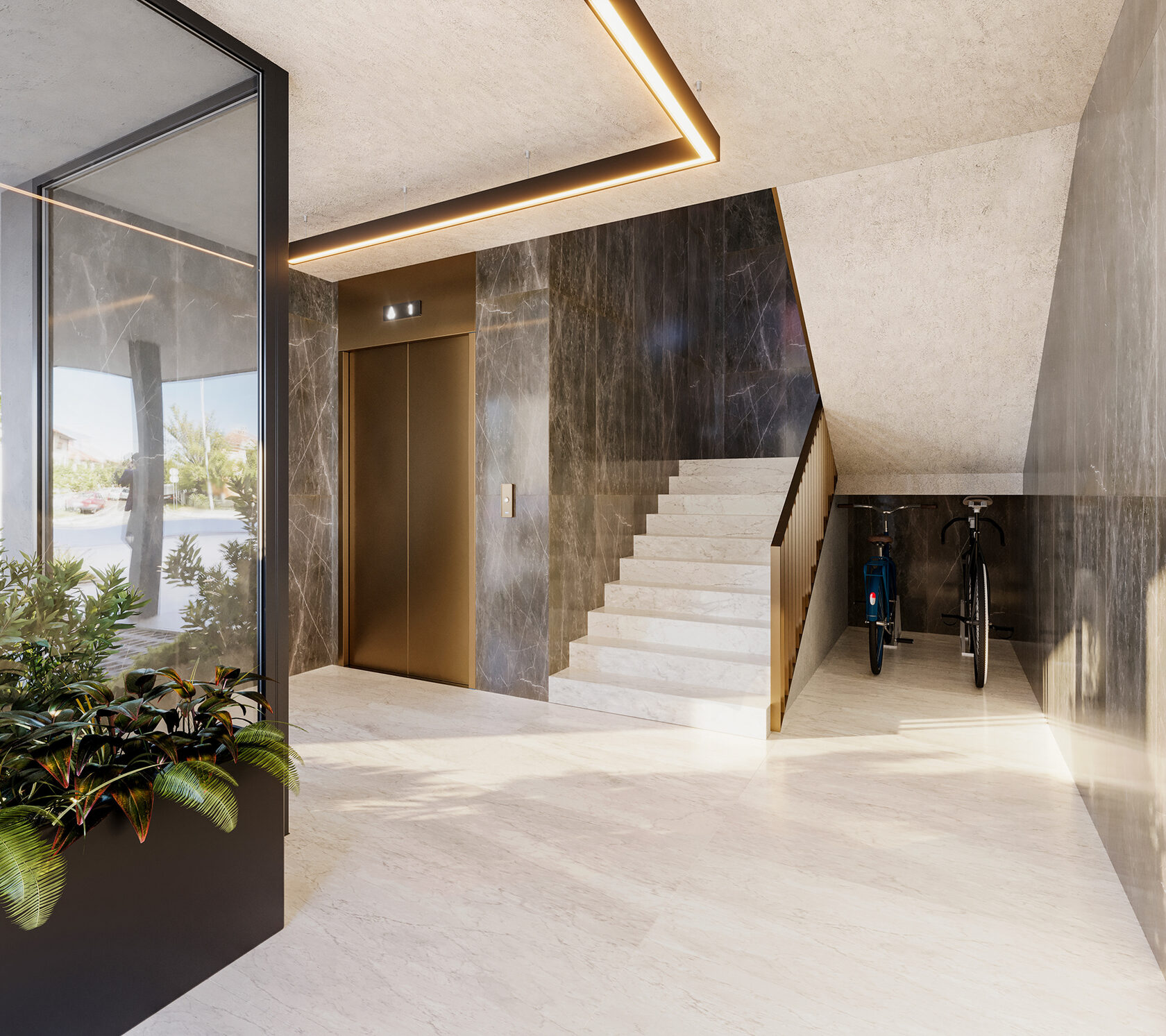 Визуализация парадной