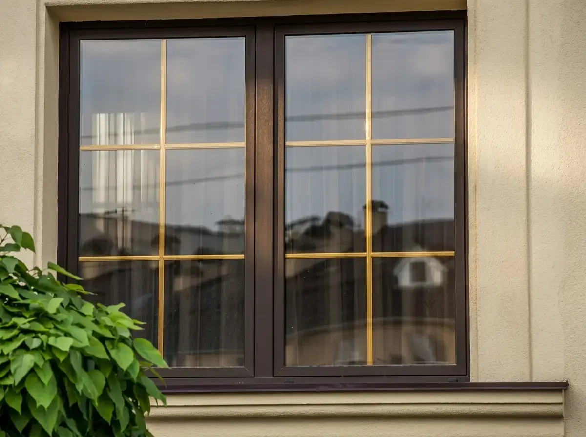 Декор стеклопакета и шпросы