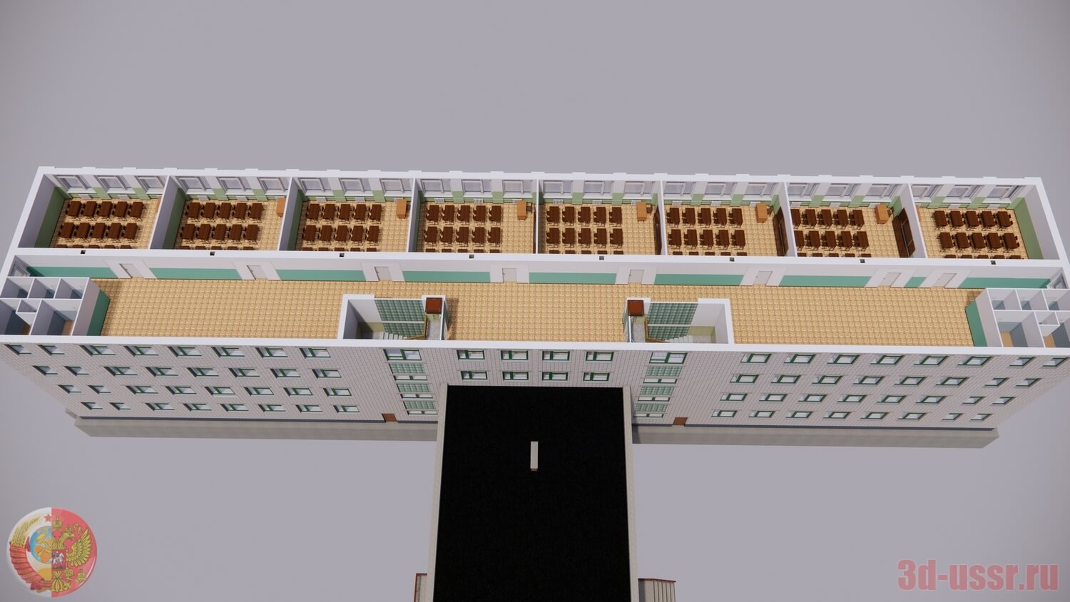 Школа проекта 2С-02-7 3d-модель