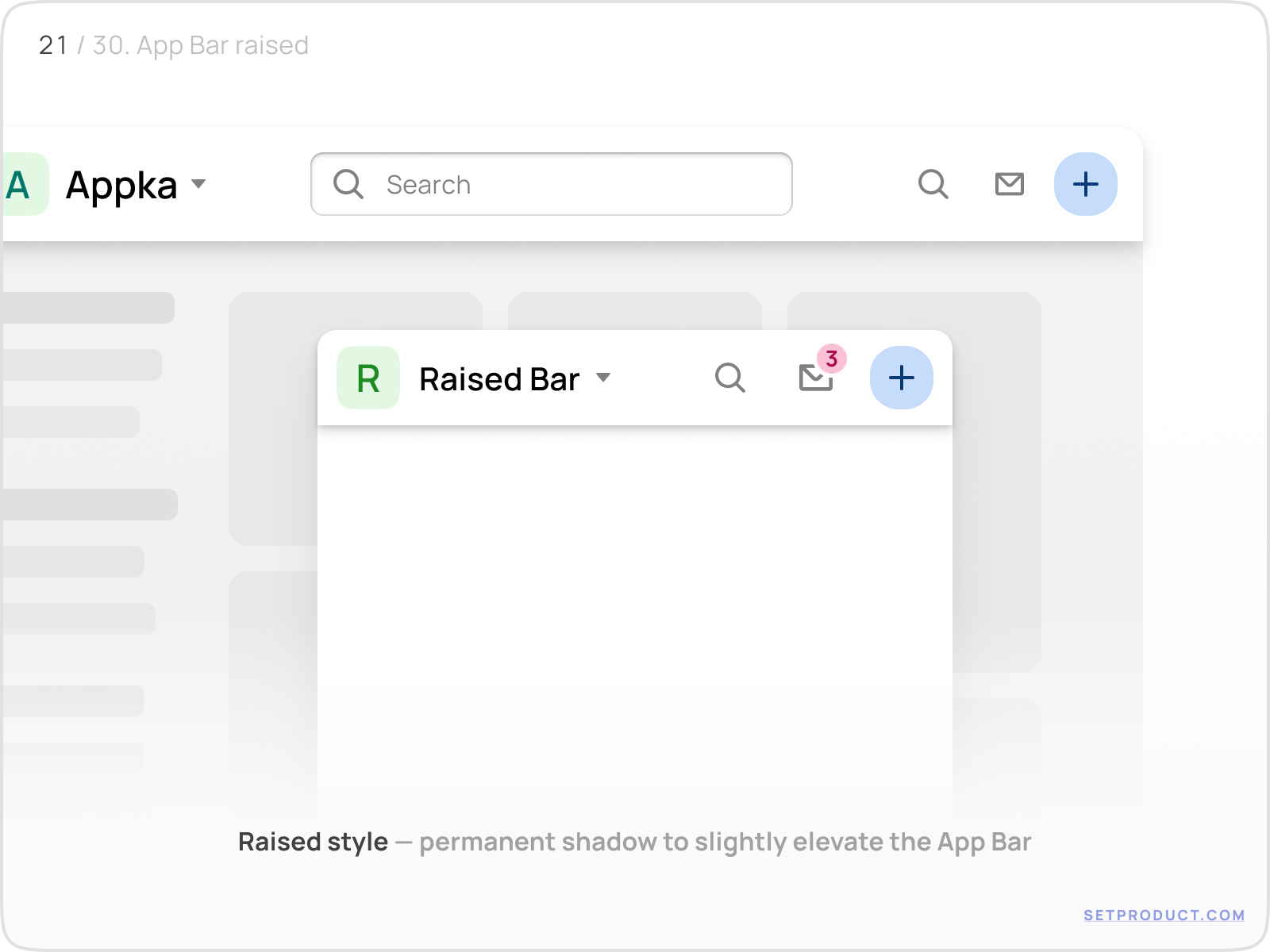 Nav Bar UI design exploration — anatomy, usecases, states, templates