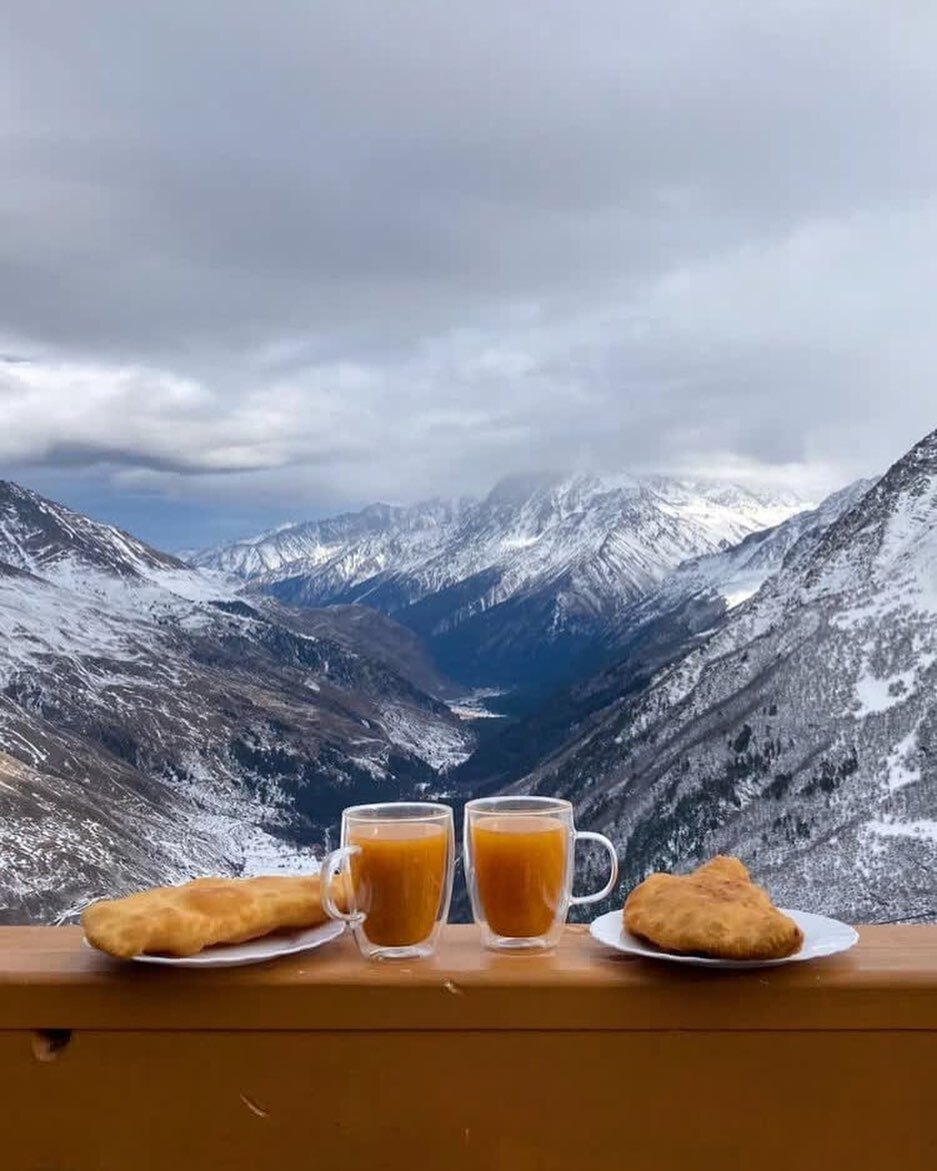 Еда и отдых на Эльбрусе