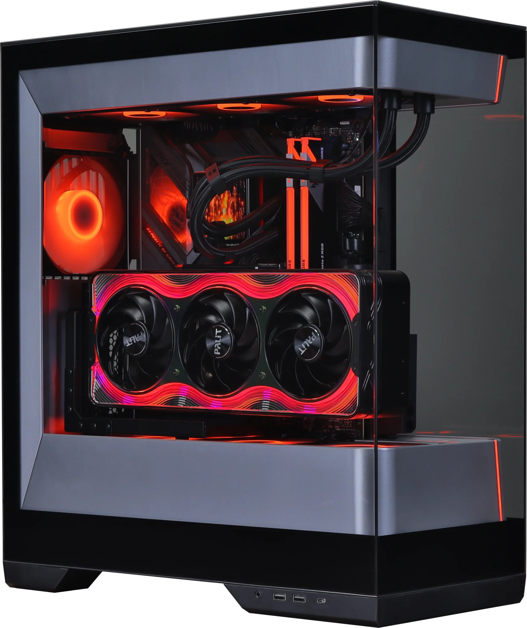 Игровой ПК RYZEN 9 9950X3D RTX 5090 чёрный