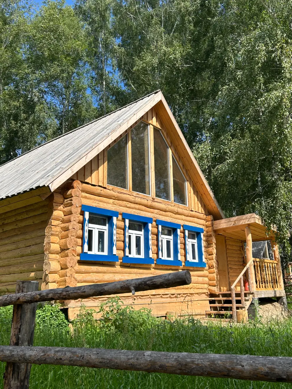 Интерьер деревенской избы