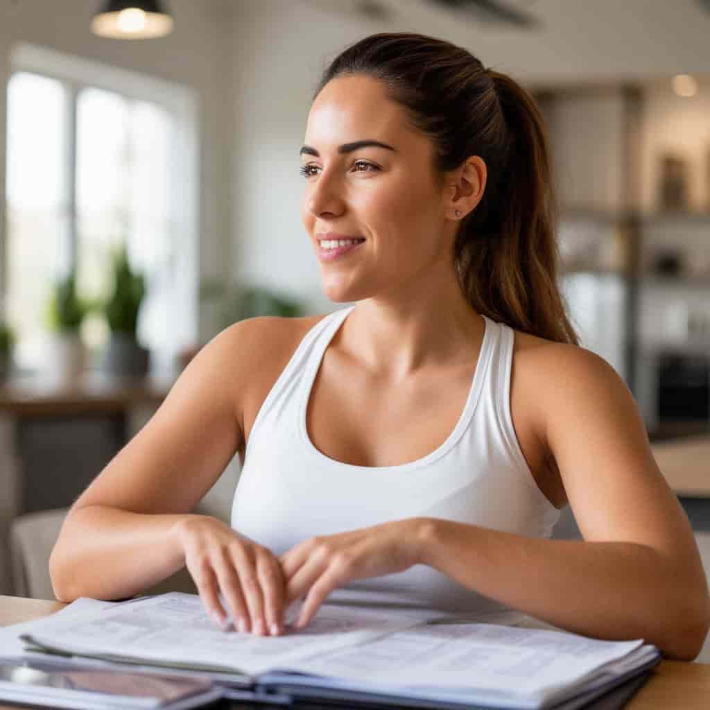 График прогресса похудения в течение 3 месяцев