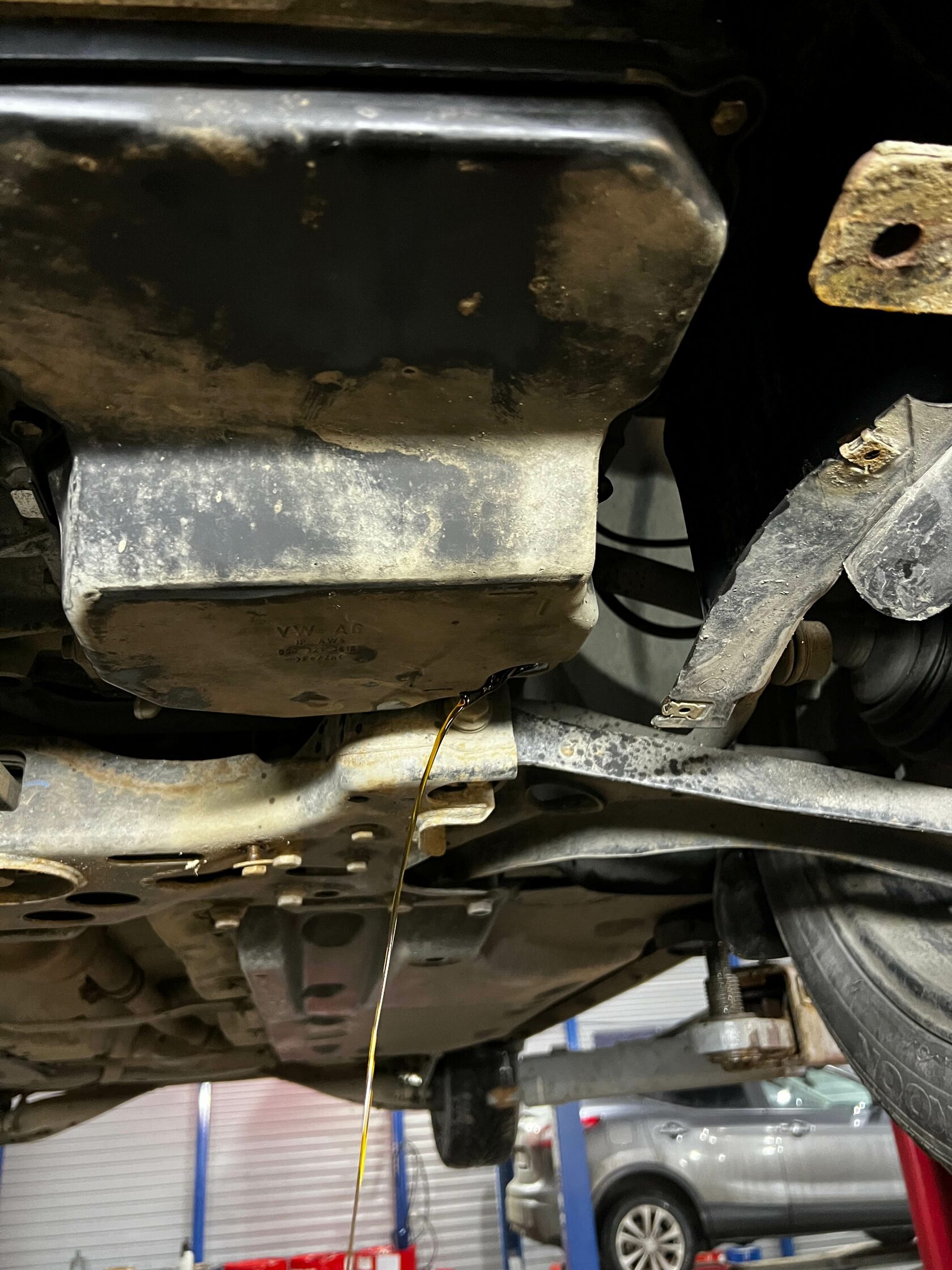 Выставление уровня масла в АКПП AISIN