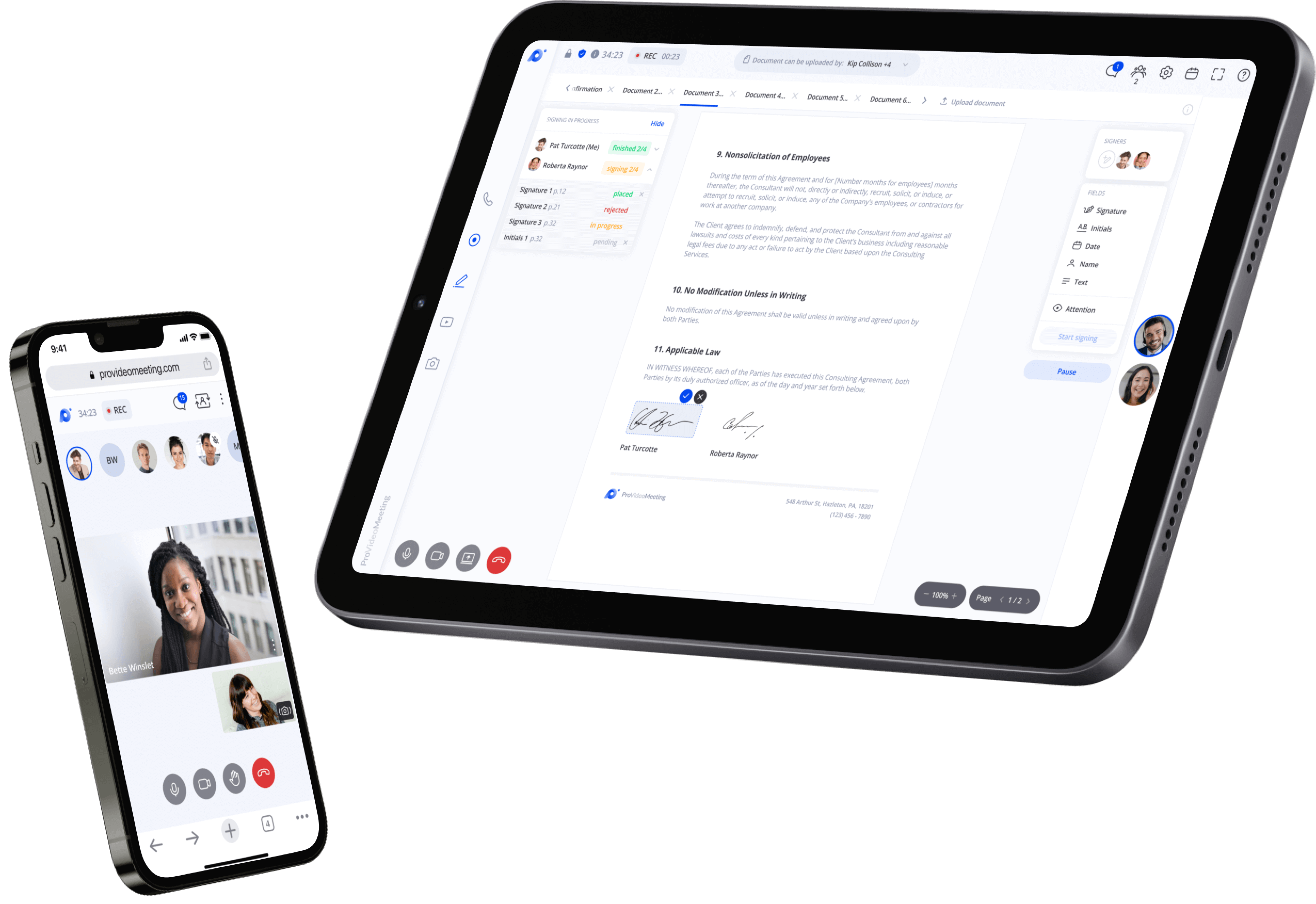 Приложение для бизнес видеоконференций