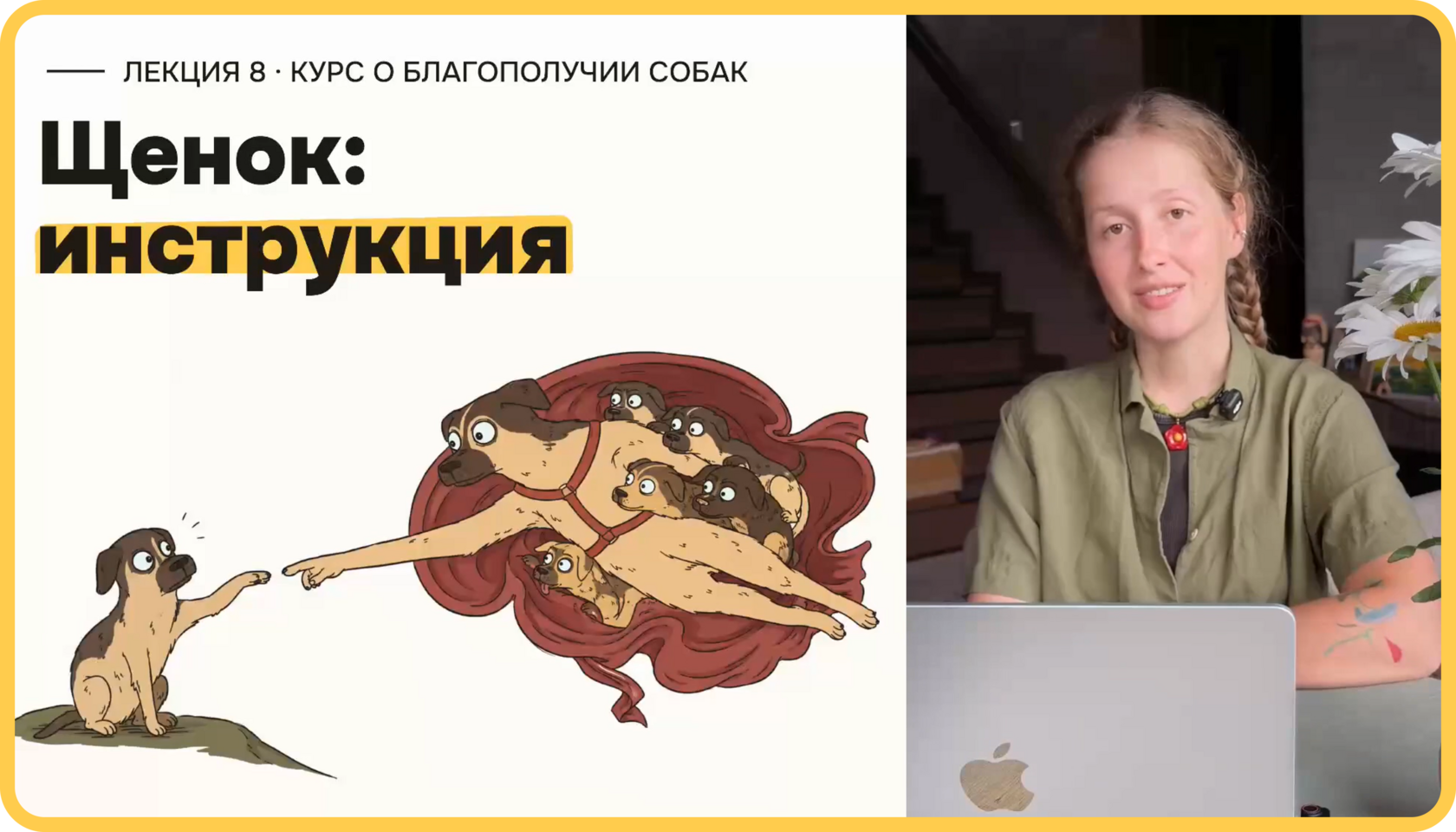 Щенок: инструкция — лекция Оксаны Тюльпиновой