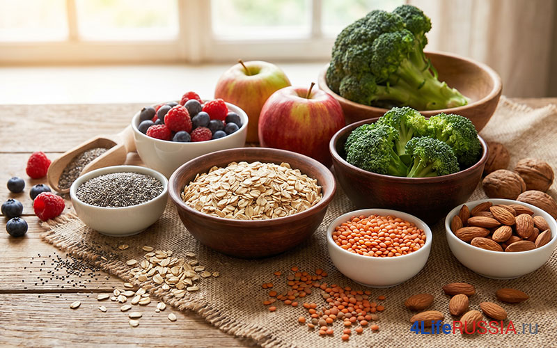 Продукты с клетчаткой