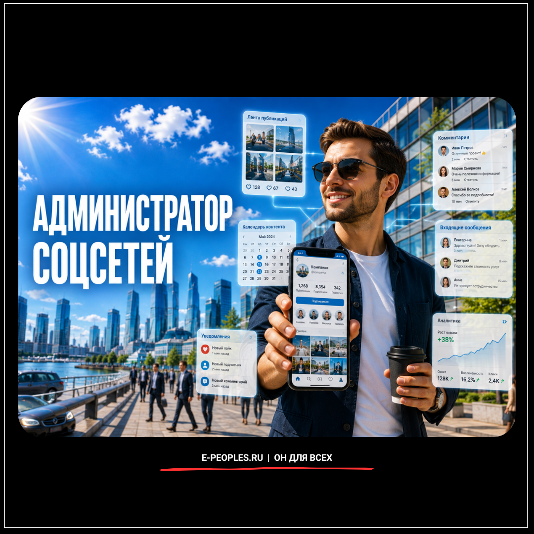 Администратор соцсетей