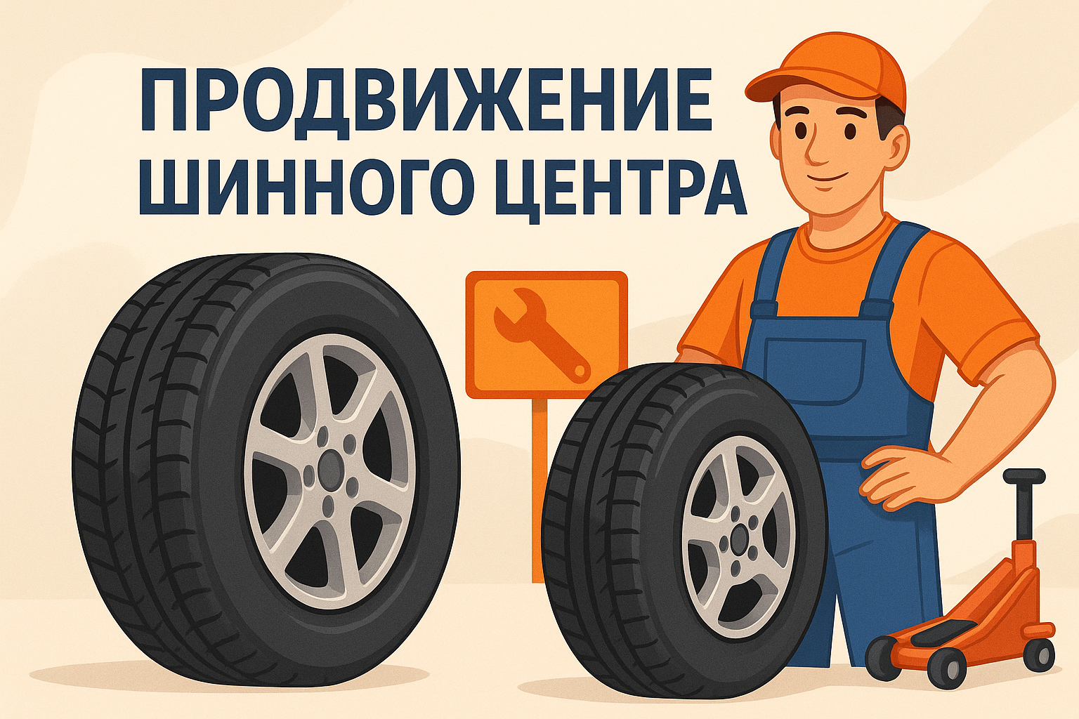 Продвижение и реклама шинного центра