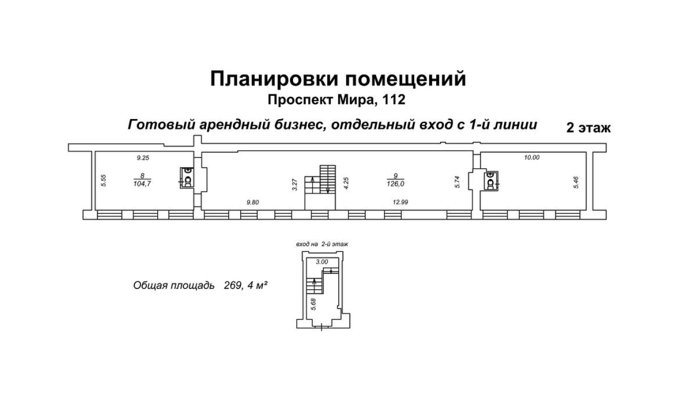 планировка коммерческой недвижимости