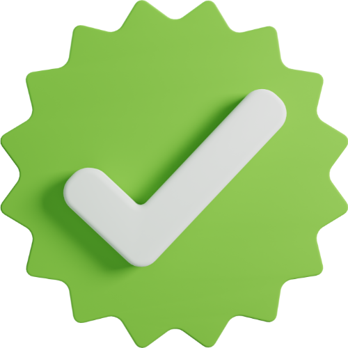 Иконка галочки, символизирующая высокое качество и привлекательные цены для партнеров