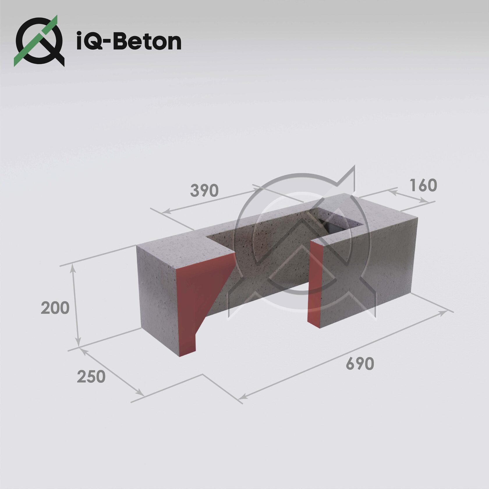 Вентиляционные блоки iQ-Beton™ от завода производителя!