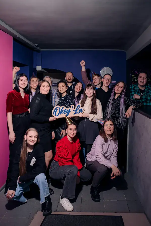 Корпоратив в караоке-зале Okey'La