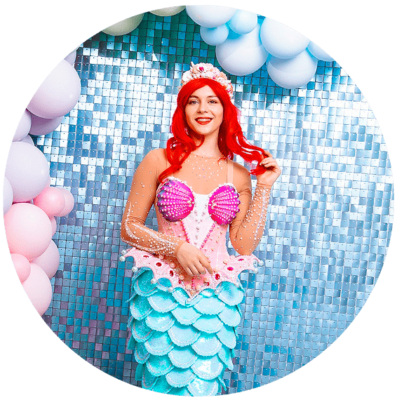 Аниматор русалочка Ариэль в Москве