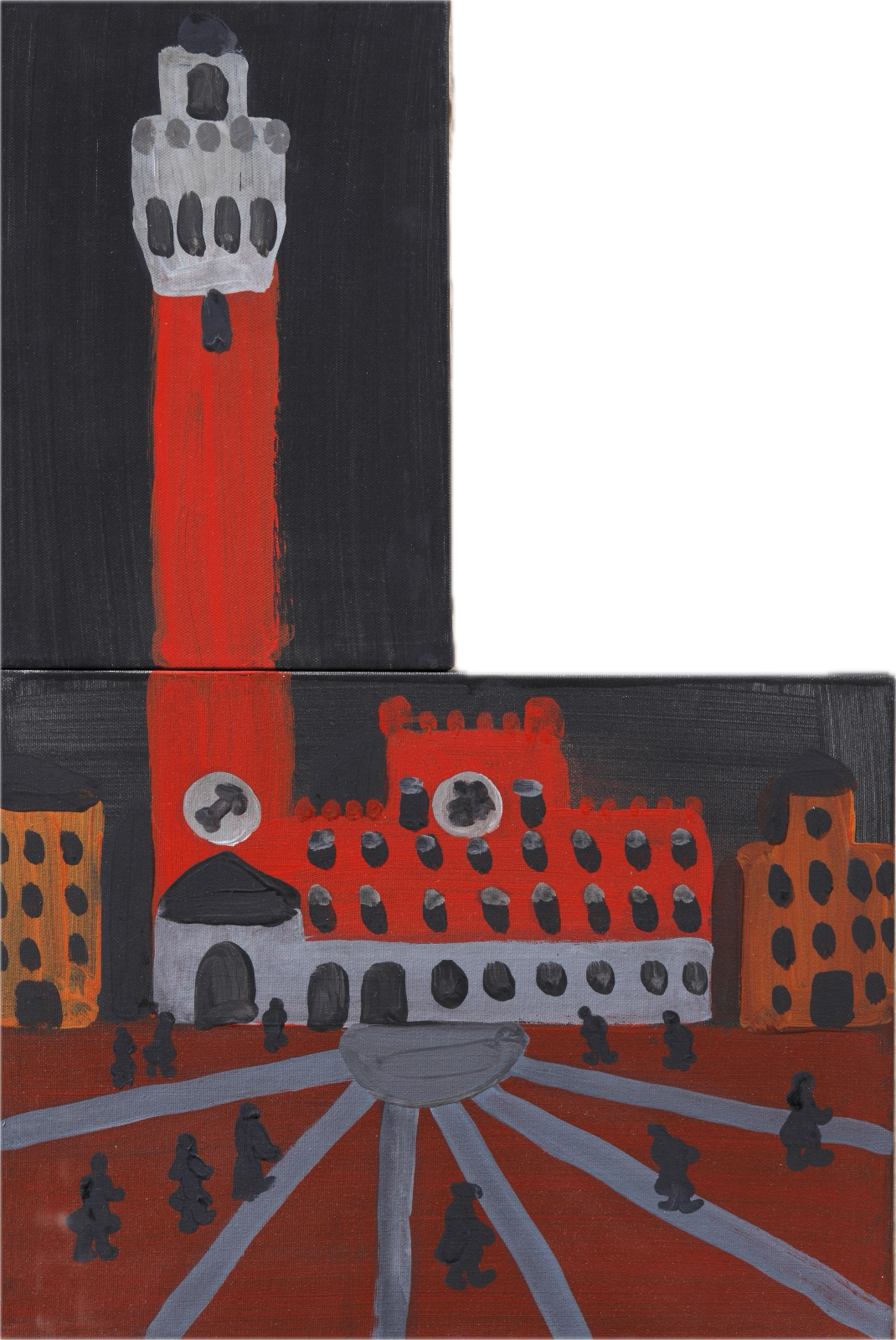 Сиена. Пьяцца дель Кампо. 2009