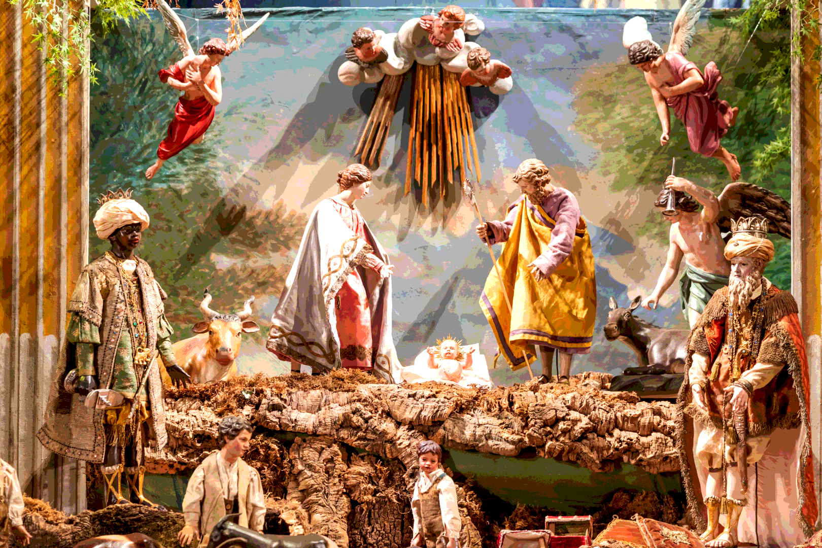 Италия. Рождественский вертеп