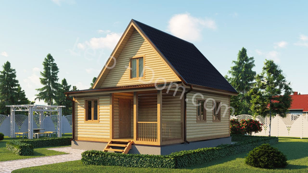 дом из бруса