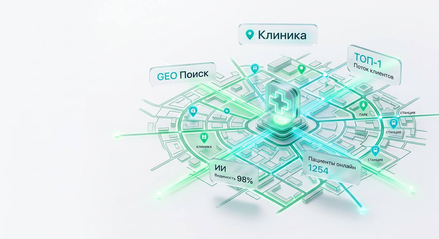 GEO AI Маркетинг клиник