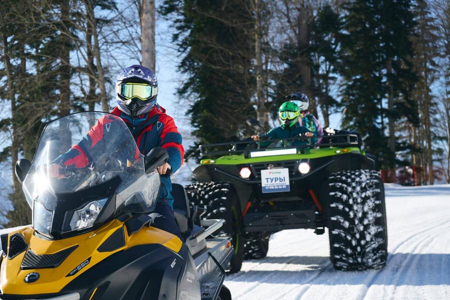 Прокат квадро-гигантов в Красной Поляне. Туристика-лайф