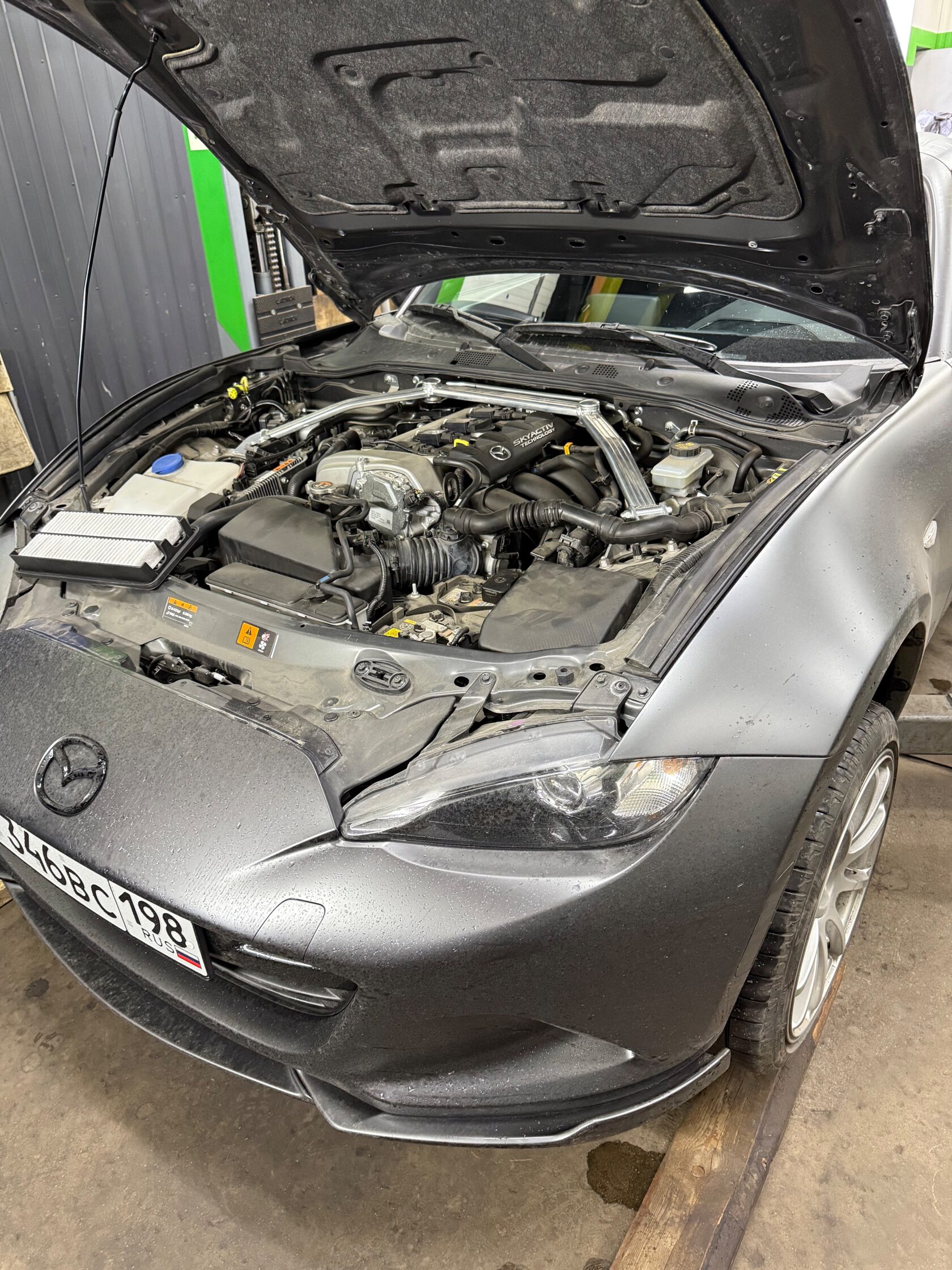 Mazda SkyActiv под капотом — диагностика двигаеля