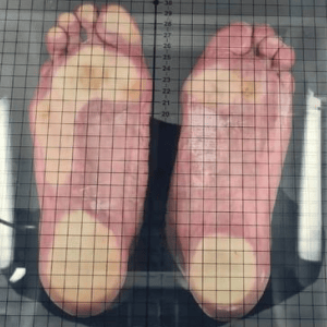 Определение размера стопы